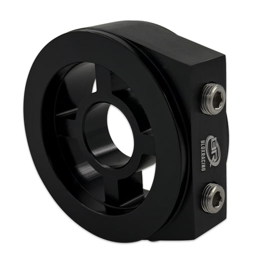 BLOX Racing Oil Filter Block Adapter Black / For Oil Pressure / Oil Temperature BXGA-00105-BK