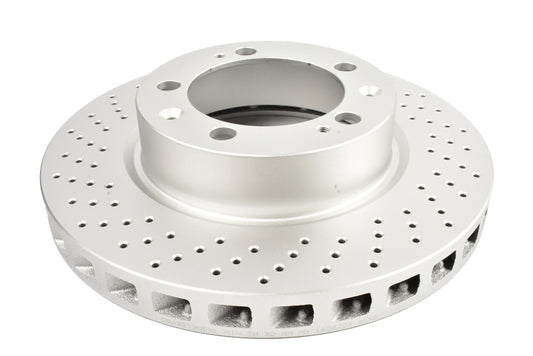 DBA 94-95 Porsche 911 Carrera 4 (Excl Turbo Look) Front Left En-Shield OE Drilled Rotor
