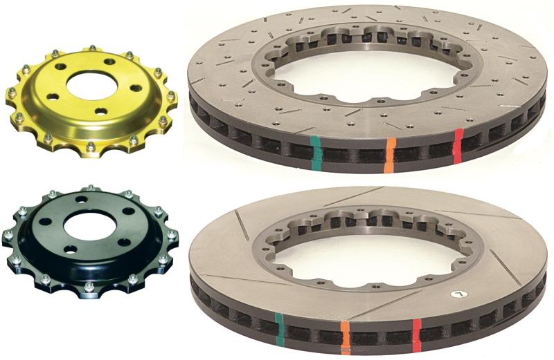 DBA 00-05 Mitsubishi Evo V/VI/VII/VIII / 06-08 Evo IX Front Drilled & Slotted 5000 Series Brembo Onl