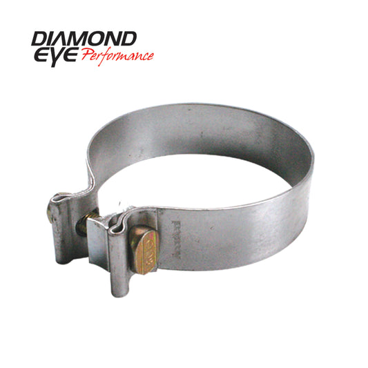 Diamond Eye BC400A 4in Torca Band Clamp - Metric Hardware | Aluminized