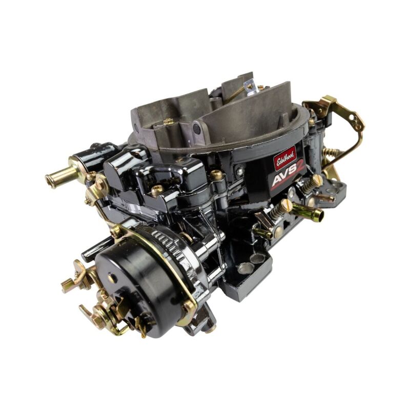 Edelbrock 1906-BP Carburetor AVS2 Series 650 CFM Electric Choke - Black Plasma Finish