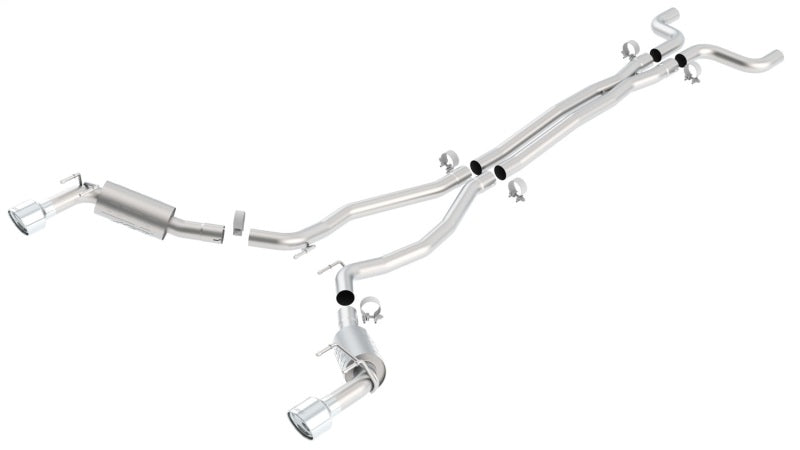Borla 140356 10-13 Chevy Camaro SS 6.2L 8cyl Aggressive Catback Exhaust - #140356