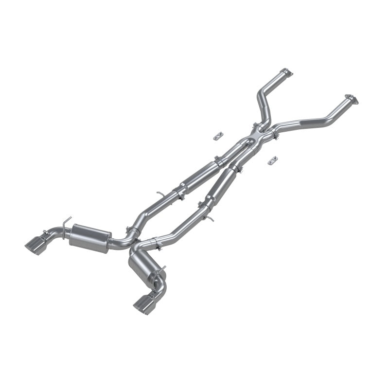 MBRP 17+ Infiniti Q60 3.0L RWD/AWD 3in Cat-Back Street Version -T304