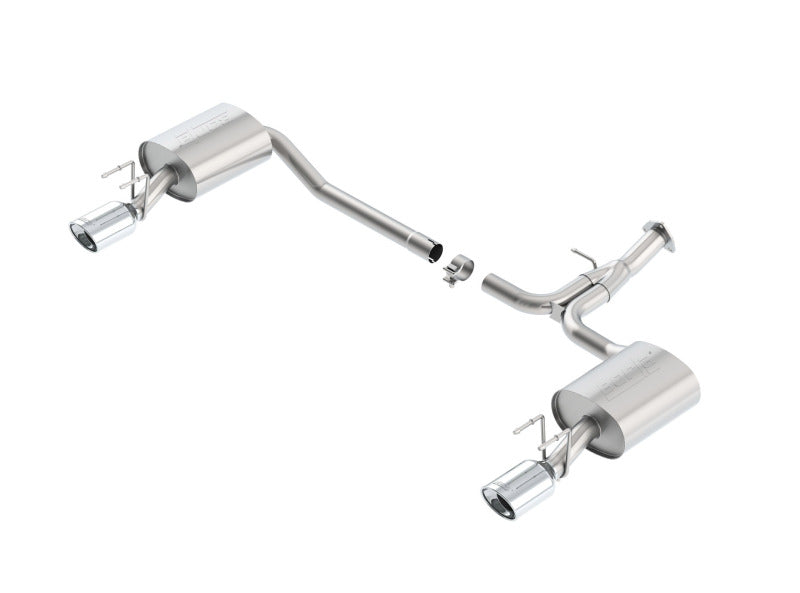 Borla 11853 13-15 Honda Accord Coupe 3.5L FWD SS Rear Section Single Split Rear Exit Touring Exhaust - #11853