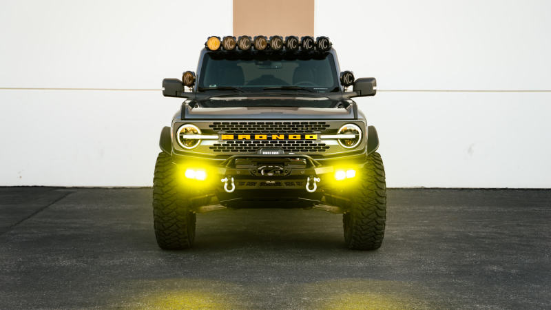 DV8 Offroad 21-23 Ford Bronco Spec Series Front Bumper - #FBBR-05