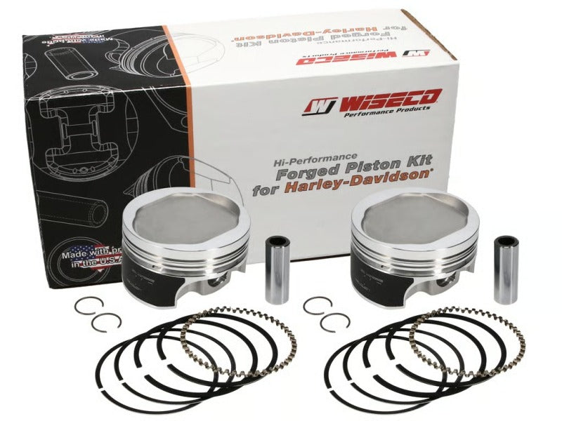 Wiseco K0212PS Tracker Series for Sportster 883-1200 9.51 CR Piston Kit