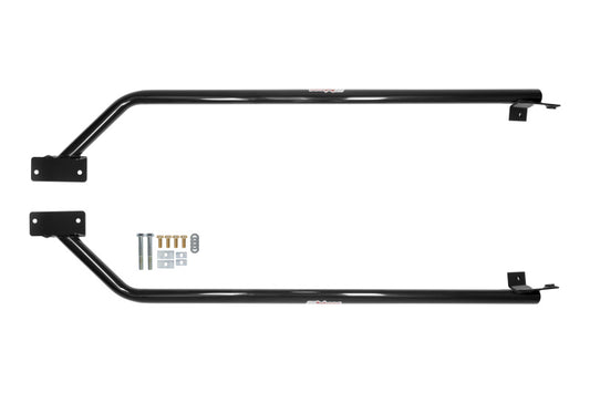 UMI Performance 1052-B Subframe Connectors Bolt-In Black for 2005-2014 Mustang