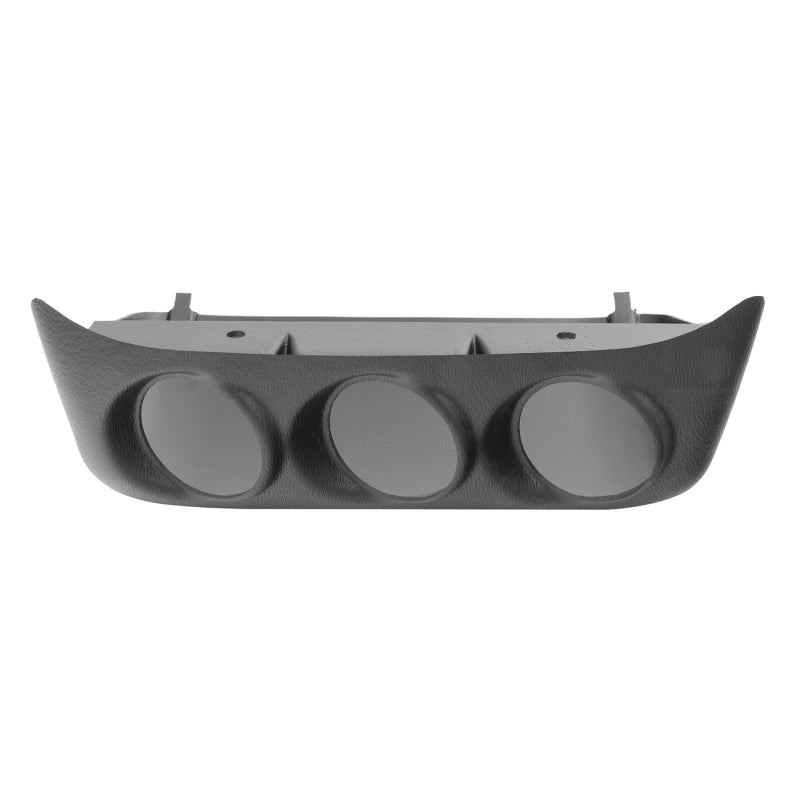 AutoMeter 20029 2-1/16in Triple Lower Console Pod for 2003-2006 Mitsubishi Lancer Evolution