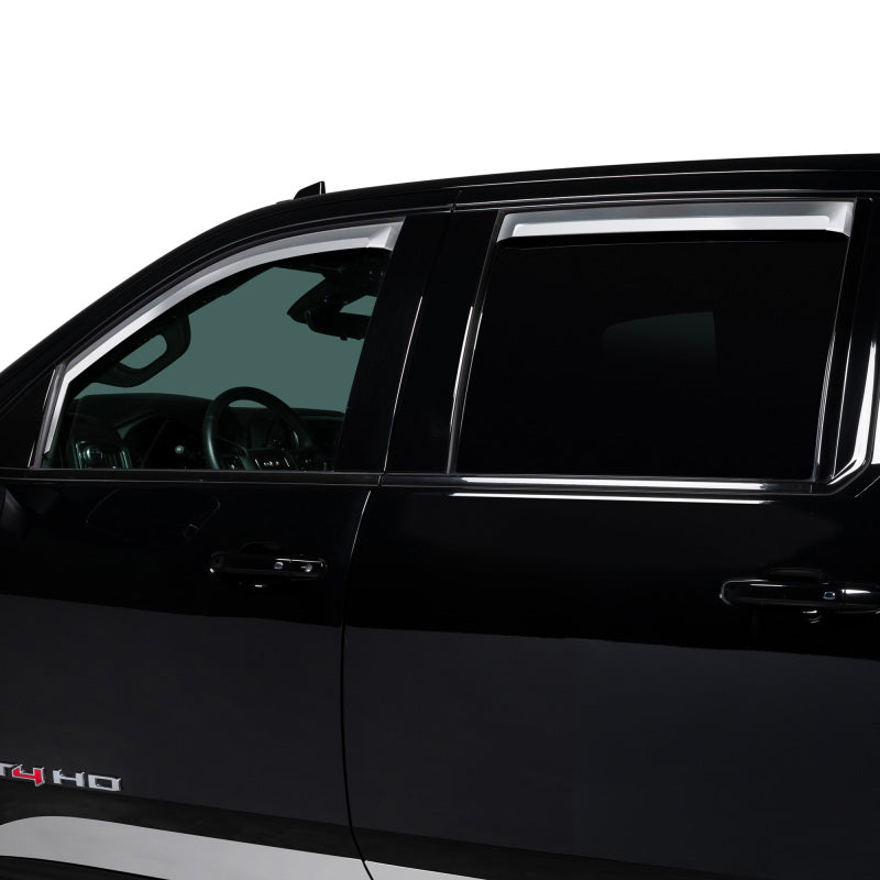 Putco for 2014-2018 Chevrolet Silverado LD - 4 Door - Crew Cab Element Chrome Window Visors