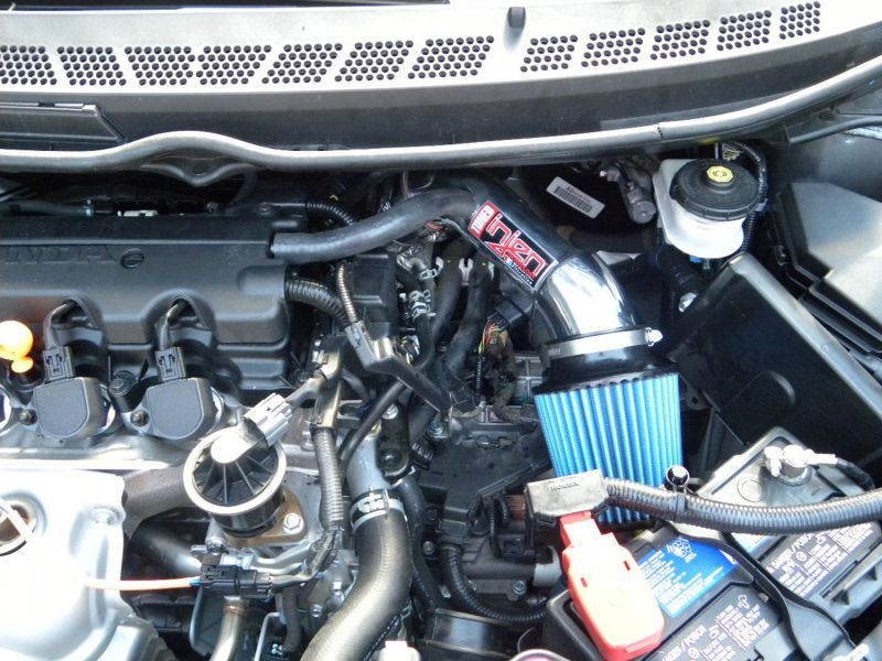 Injen 06-11 Honda Civic Ex 1.8L 4cyl Black Tuned Air Intake w/ MR Tech/Nano-Fiber Dry Filter - #SP1570BLK