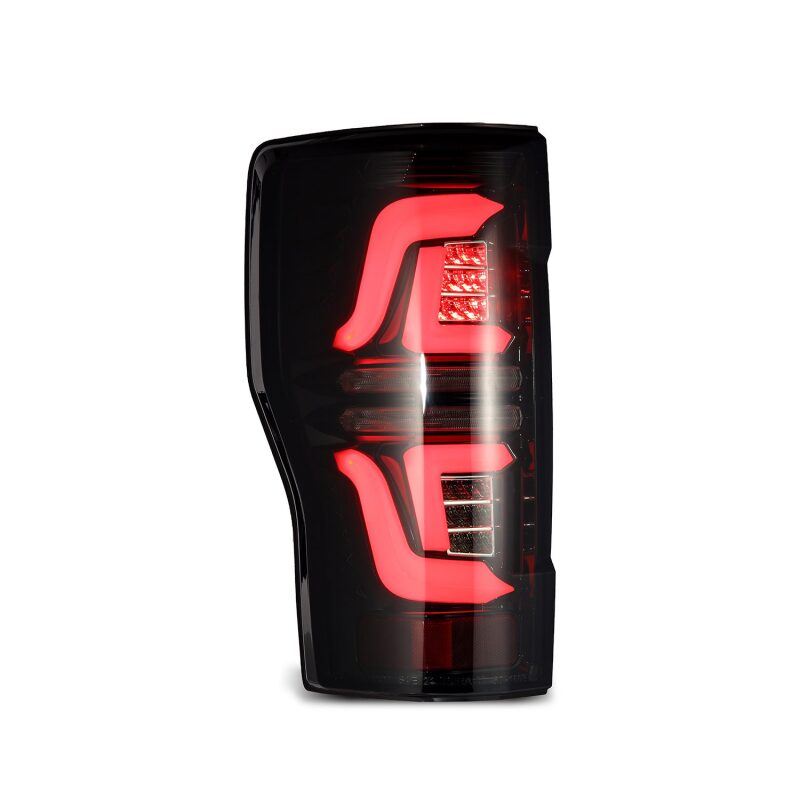 AlphaRex 657020 17-19 Ford F250 Super Duty PRO-Series LED Tail Lights Red Smoke (w/o Blind Spot Sensor)