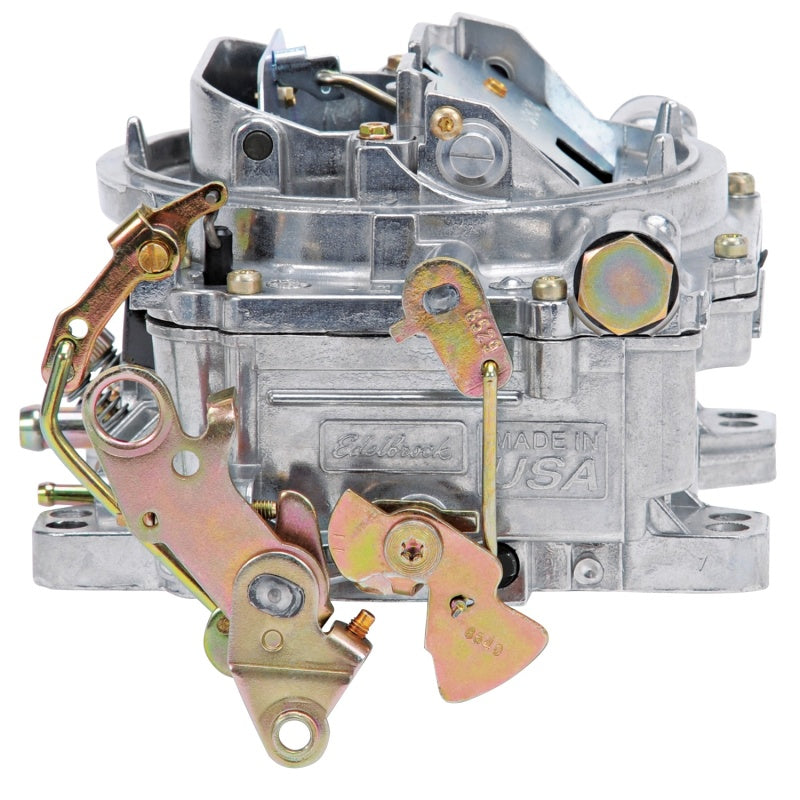 Edelbrock 1915 Carburetor AVS2 Series 4-Barrel 650 CFM Off-Road Manual Choke Satin Finish (Non-EGR)