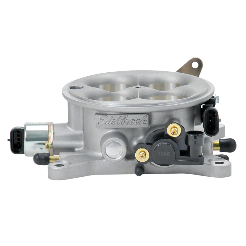 Edelbrock 4150 Throttle Body Victor EFI 4-Barrel 4150 Style Flange 1.75 in Bores Die Cast