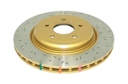 DBA 05-12 Corvette C6 w/Z06 pkg Rear Drilled & Slotted 4000 Series Rotor