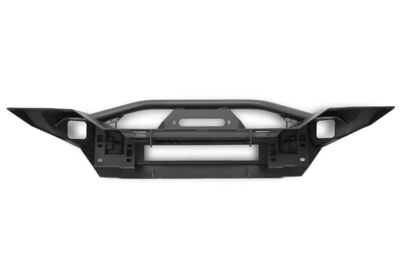 DV8 Offroad 18-23 Jeep Wrangler JL / 20-23 Jeep Gladiator JT FS-7 Mid-Width Winch Front Bumper - #FBJL-07