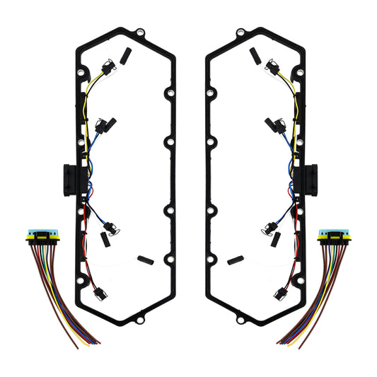 Mishimoto 1998-2003 Ford 7.3L Powerstroke Glow Plug Harness & Gasket - #MMGH-F2D-98