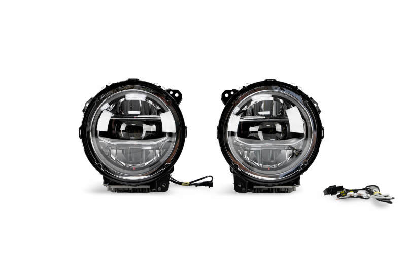 DV8 Offroad 2018+ Jeep Wrangler JL/Gladiator LED Projector Headlights - #HLCJL-01