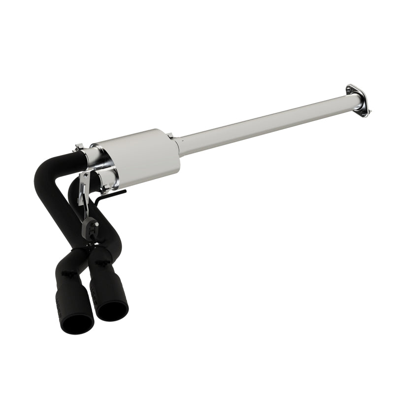 MBRP S5260BLK Armor BLK Cat-Back Exhaust - 3-Inch Dual Pre-Axle Exit | Black Coated Aluminized