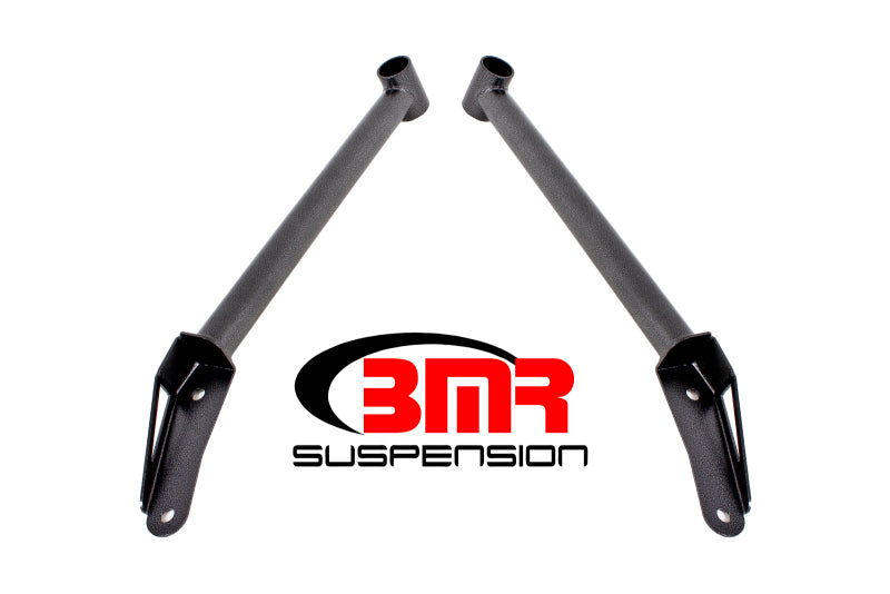 BMR 2016-2024 6th Gen Camaro Front Of Rear Cradle Brace - Black Hammertone