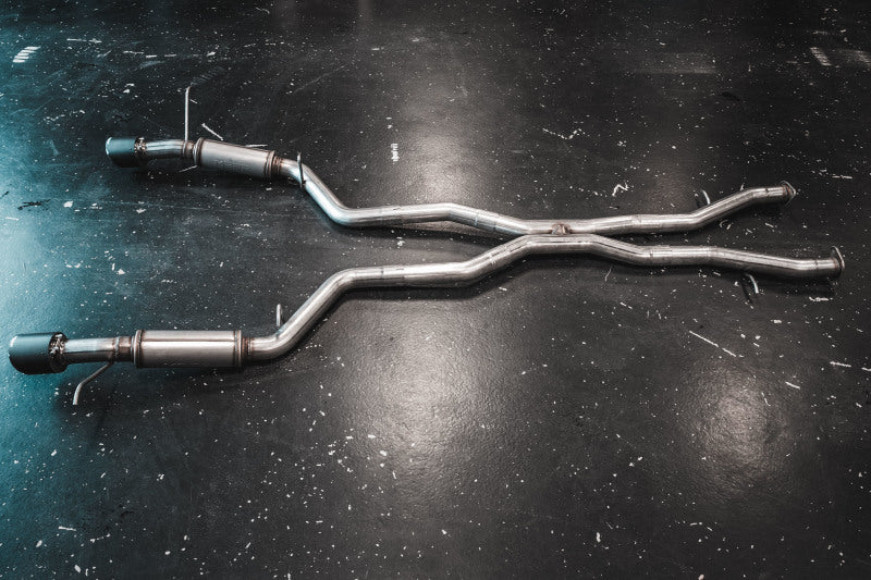 MBRP S5105AL 18-23 Dodge Durango SRT 6.4L Armor Lite AL Steel 3in Cat Back Exhaust Dual Rear Exit w/ SS Tips - #S5105AL