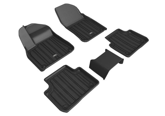 3D MAXpider Elitect Front & Rear Floor Mats for 2019-2024 Porsche Cayenne