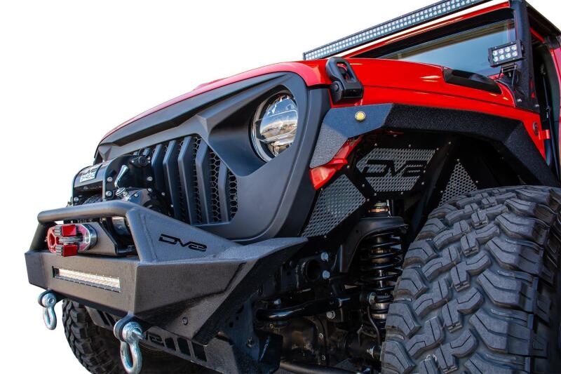 DV8 Offroad 2018+ Jeep JL/ Gladiator Angry Grill - #GRJL-01