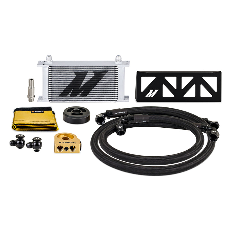 Mishimoto 22+ Subaru BRZ/Toyota GR86 Oil Cooler Kit Thermostatic - Silver - #MMOC-BRZ-22TSL