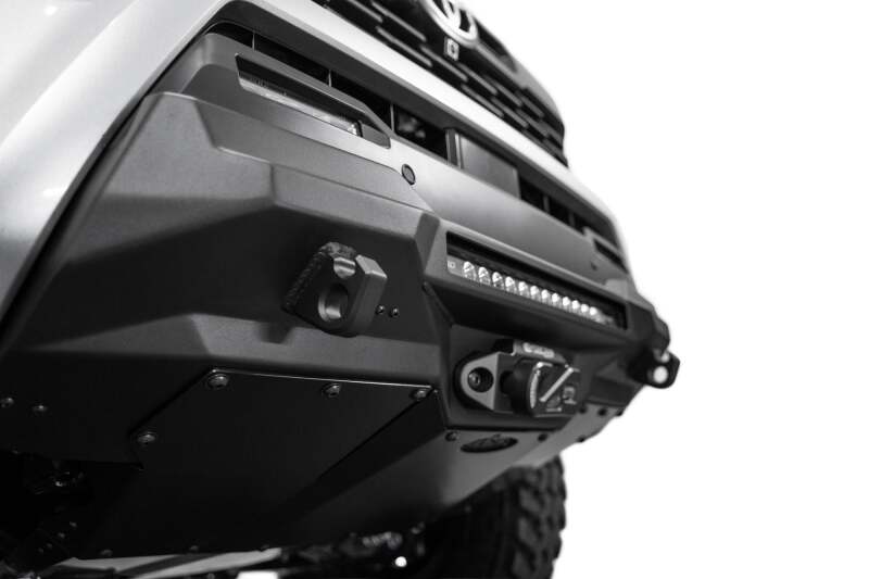 Addictive Desert Designs for 2024 Toyota Tacoma Stealth Center Mount Winch Front Bumper