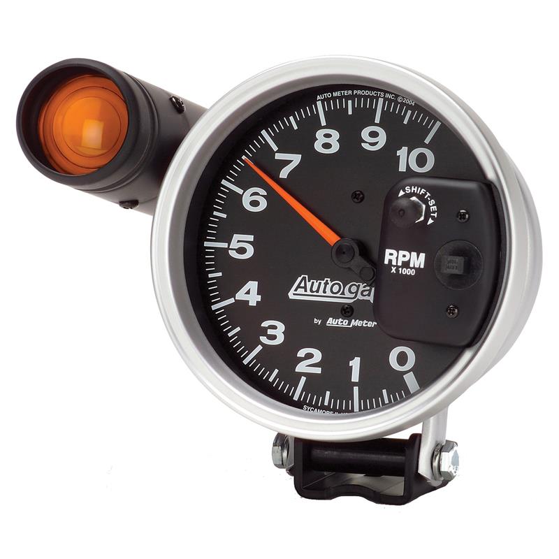 AutoMeter 233904 5 inch 10,000 RPM Monster Shift Lite Pedestal Tachometer