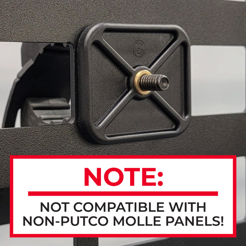 Putco for 2019-2021 Toyota Tacoma - 5ft (Short Box) Molle Passenger Side Panel