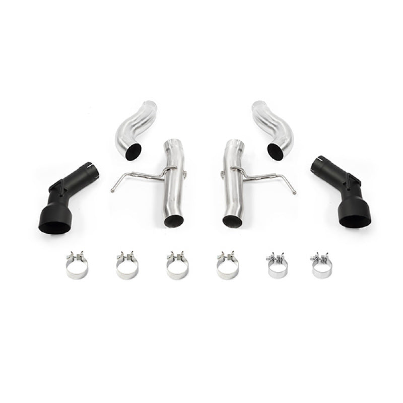 Mishimoto 2016+ Chevrolet Camaro 2.0T Dual-Tip Race Axle-Back Exhaust w/ Black Tips - #MMEXH-CAM4-16ADTRBK