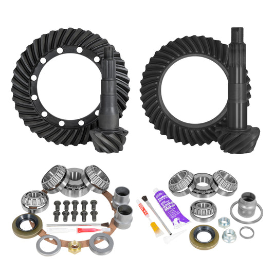 Yukon Gear & Axle YGKT009-488 & Install Kit Package for 91-97 Toyota Land Cruiser without Factory Locker 4.88 Ratio