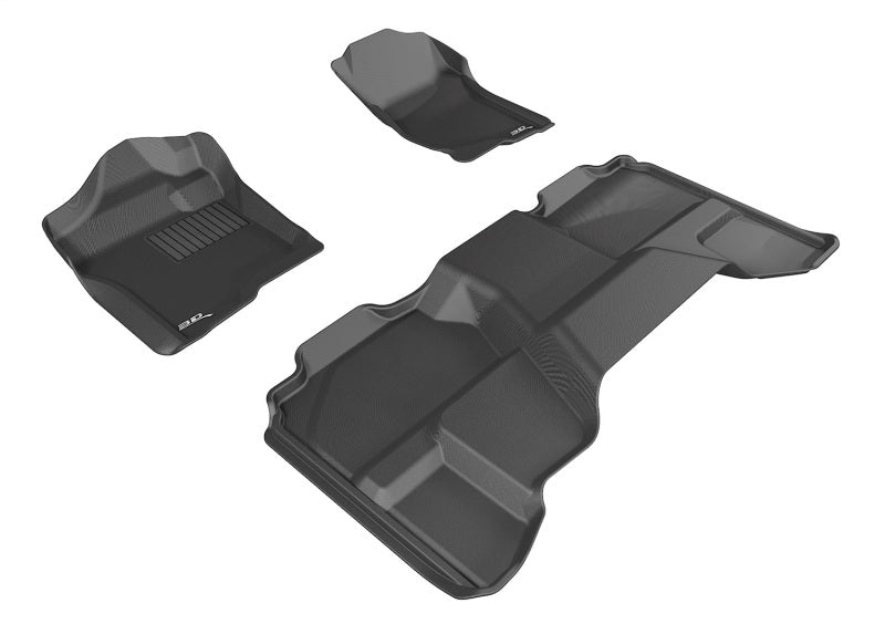 3D MAXpider Kagu Front & Rear Floor Mats for 2007-2014 GMC Yukon