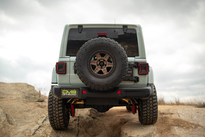 DV8 Offroad 18-25 Jeep Wrangler JL Spare Tire Carrier - #TCJL-15