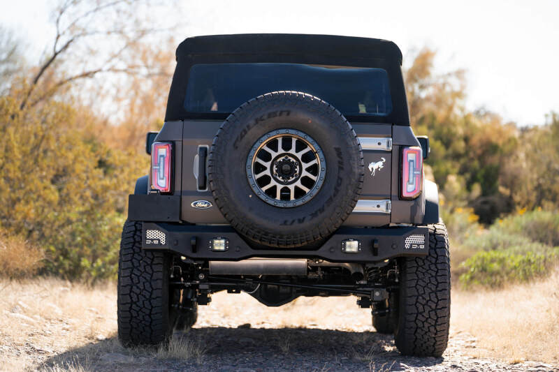 DV8 Offroad 21-22 Ford Bronco MTO Series Rear Bumper - #RBBR-01