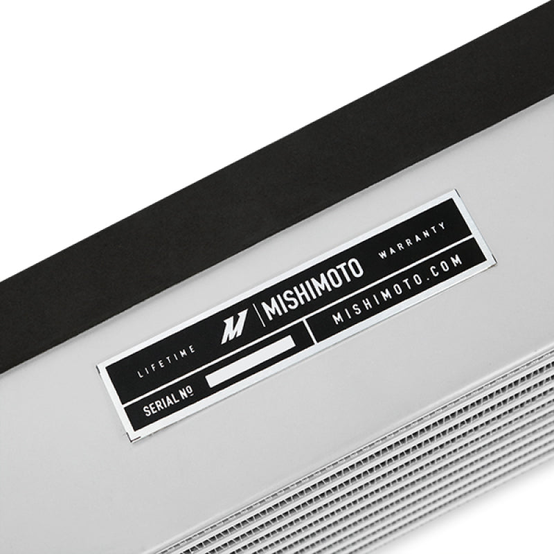 Mishimoto 2016+ Honda Civic 1.5T / 2017+ Honda Civic Si Silver Intercooler Kit w/Black Pipes - #MMINT-CIV-16KSLWBK