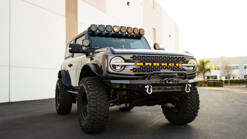DV8 Offroad 21-23 Ford Bronco Spec Series Front Bumper - #FBBR-05