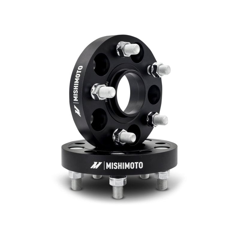 Mishimoto Wheel Spacers - 5x120 - 64.1 CB - M14 x1.5 - 50mm - BK - #MMWS-013-500BK