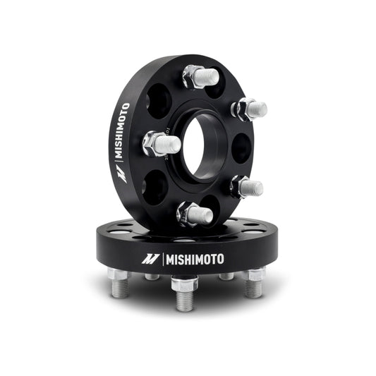 Mishimoto Wheel Spacers - 5x120 - 64.1 CB - M14 x1.5 - 50mm - BK - #MMWS-013-500BK