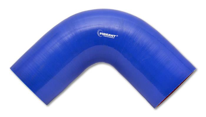 Vibrant 4 Ply Reinforced Silicone Elbow Connector - 2in I.D. - 90 deg. 2740B