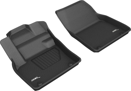 3D MAXpider Kagu Front Floor Mats for 2019-2020 Volvo XC40