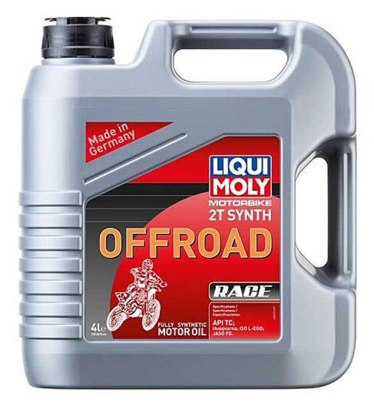 LIQUI MOLY 4L Motorbike 2T Synth Offroad Race (20180) - Pack of 4