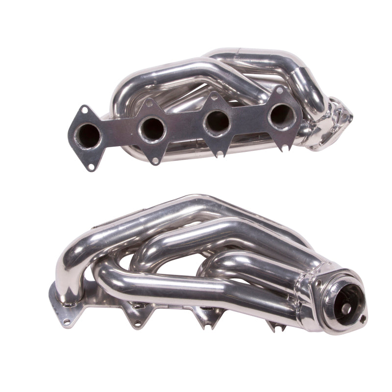 BBK Performance 16120 Shorty Headers 1-5/8 Silver Ceramic for 2005-2010 Ford Mustang GT 4.6L