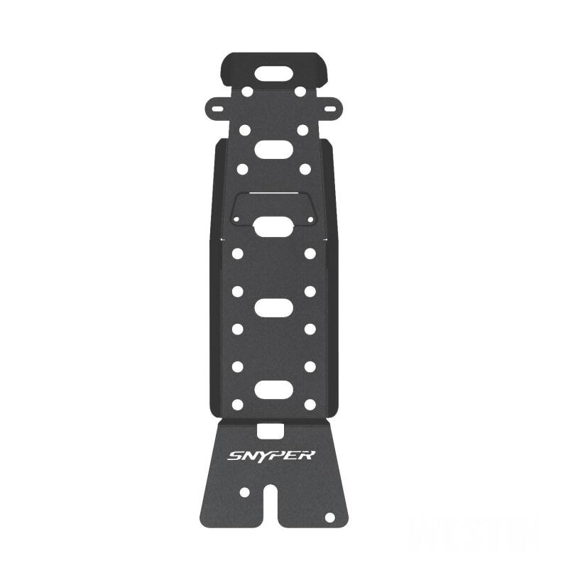 Westin 42-21015 Snyper Oil Pan/Transmission Skid Plate for 2012-2018 Jeep Wrangler Textured Black