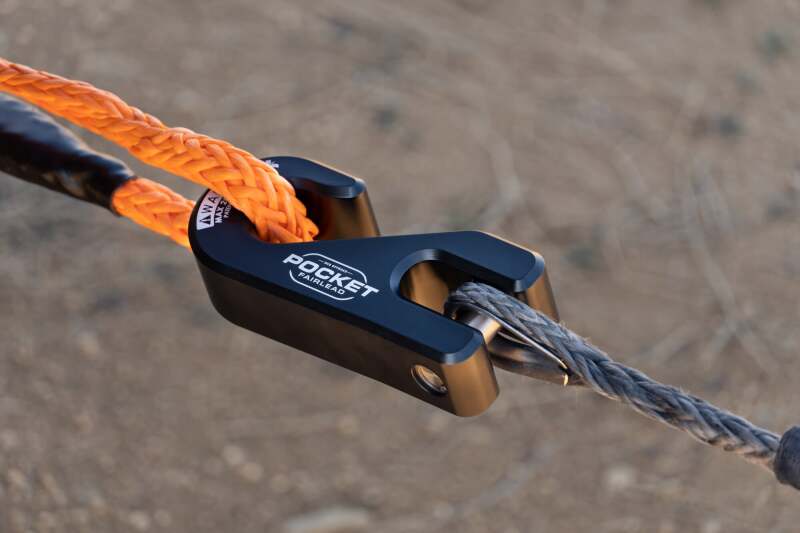 DV8 Offroad Pocket Fairlead For Synthetic Rope Winches - #WBPF-01