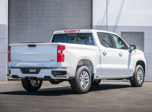 Borla 140779BC 2019 Chevrolet Silverado 1500 6.2 w/ 147in WB 2.75in S-Type Catback Exhaust -Black Chrome Tips - #140779BC