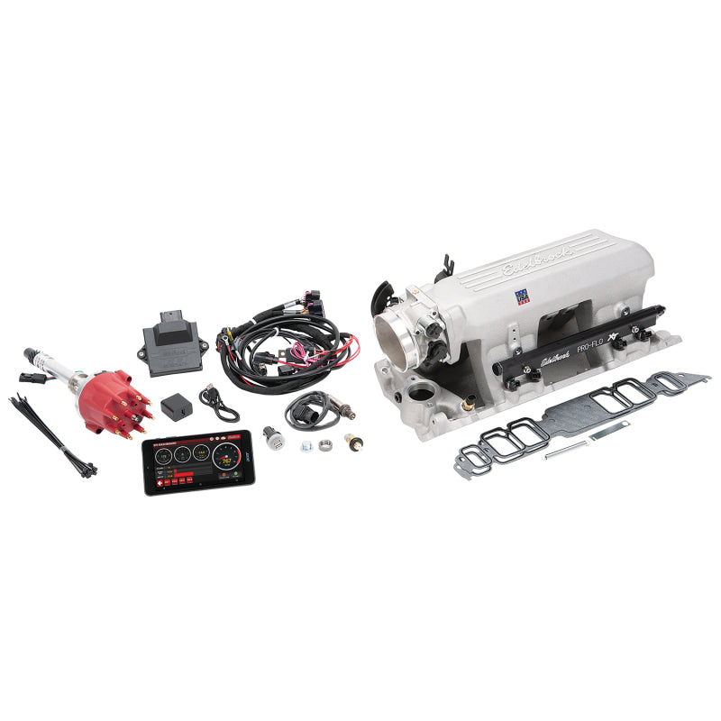 Edelbrock 35870 Pro Flo 4 XT EFI System Sequential Port BBC Rectangular Port Standard Deck 625 Max