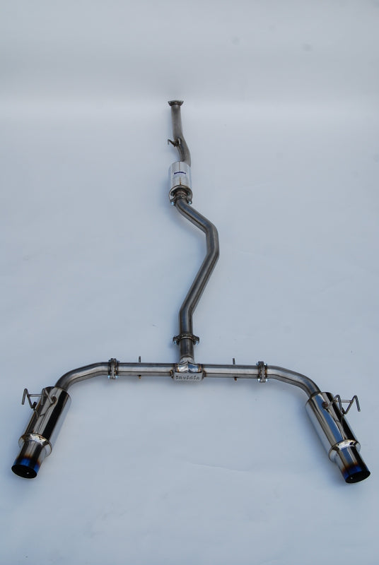 Invidia HS22HS4GD1STL 22-Up Honda Civic Si Integra Base Dual N1 Titanium tip Cat-back Exhaust
