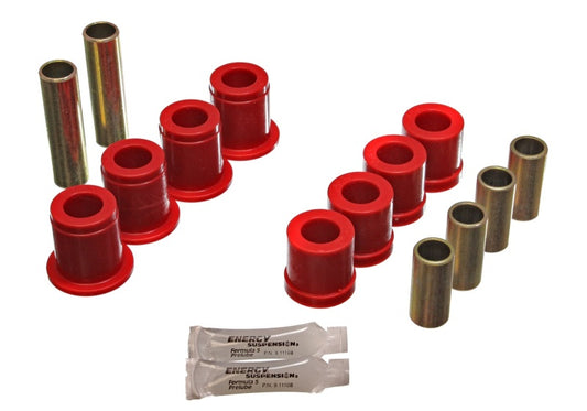 Energy Suspension for 1987-1995 Pathfinder 2WD Red Front Arm Bushing Set 7.3102R