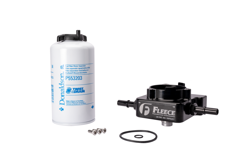 Fleece Performance FPE-L5P-FFBA-20 for 2020 GM Duramax 6.6L L5P w/Short Bed Fuel Filter Upgrade Kit